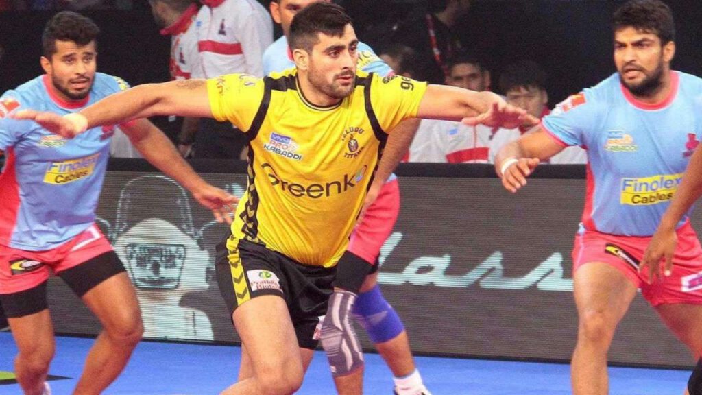 Rahul Chaudhary Kabaddi players