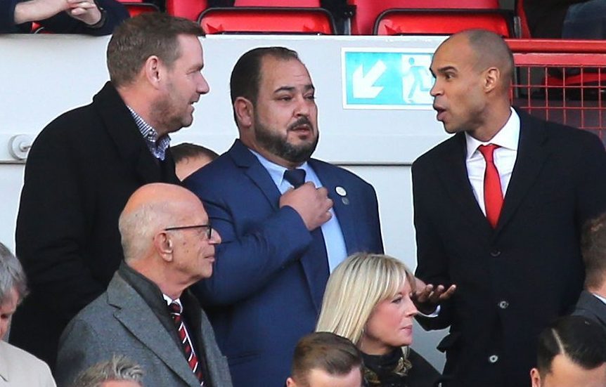 Charlton and ex-chairman Matt Southall are in conflict