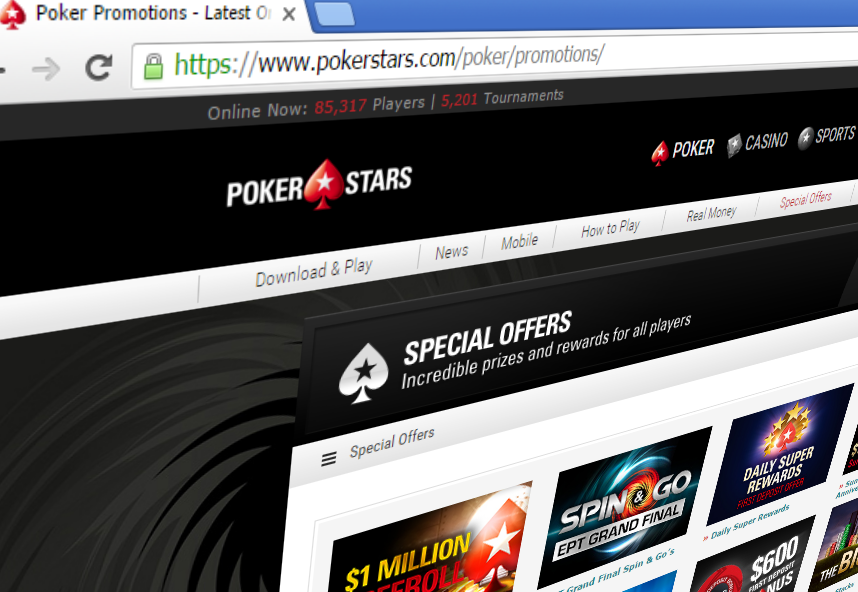 Pokerstars platform
